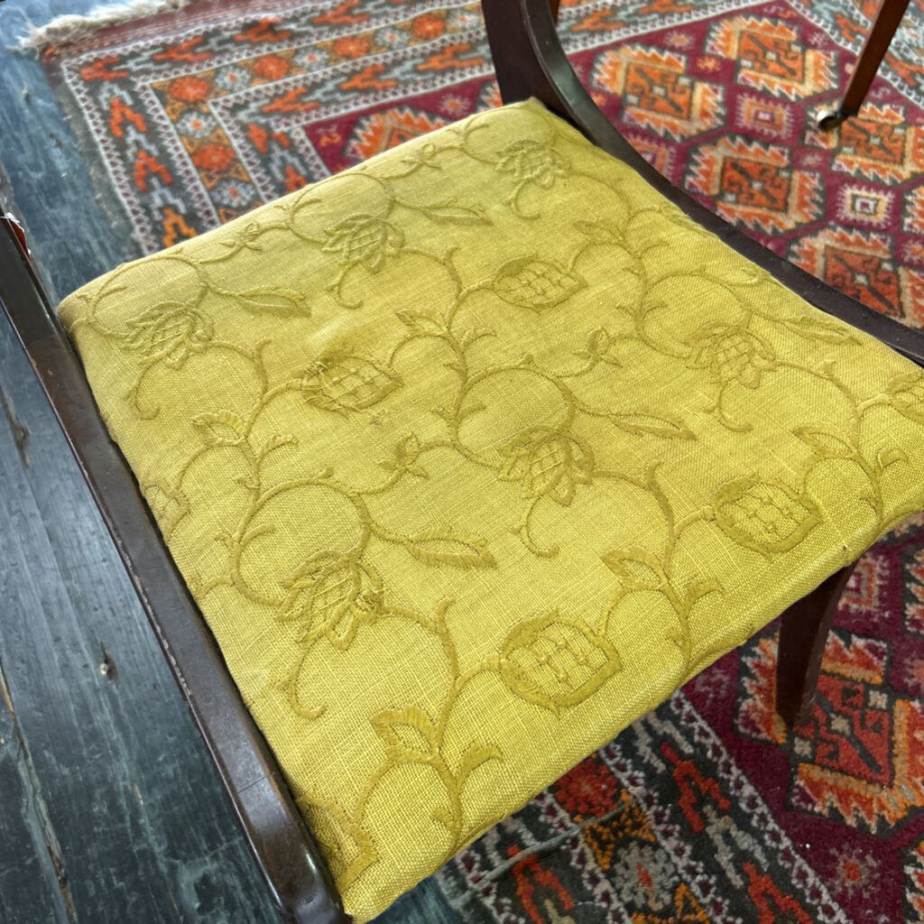 Rose Back Caned Side Chair