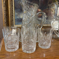 American Brilli Wright Pitcher/ Glasses(