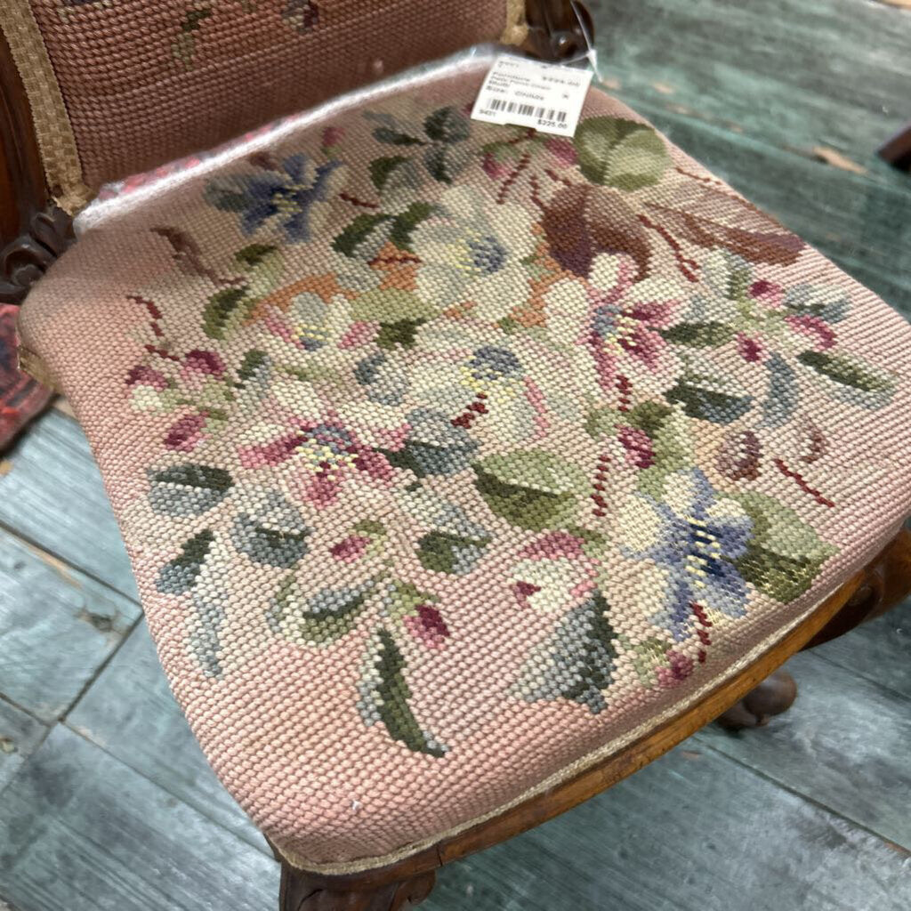 Petit Point Child's Chair