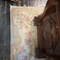 Aubusson Rug Rose Floral With Fringe