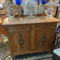 Sideboard Belgian Wood Carved