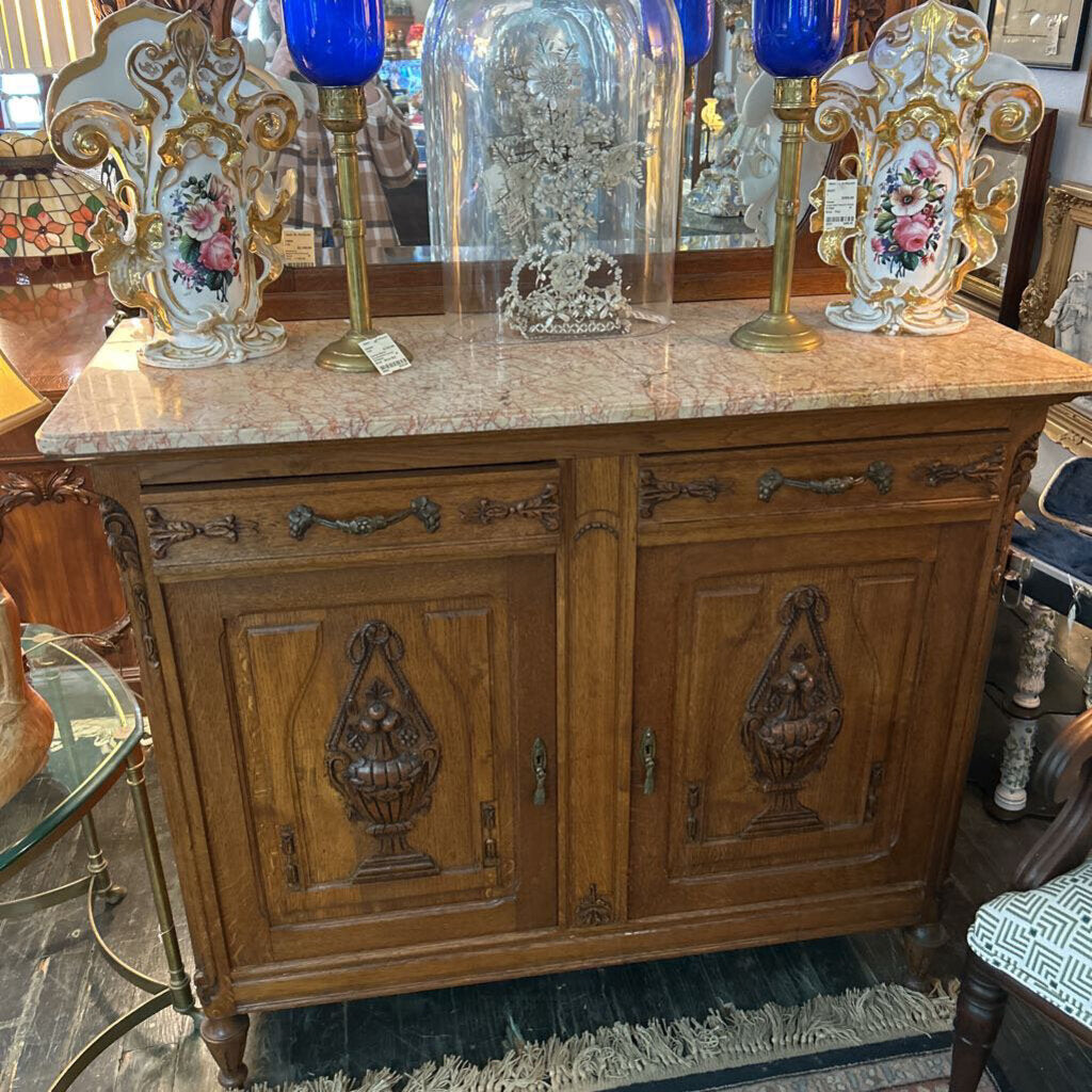 Sideboard Belgian Wood Carved