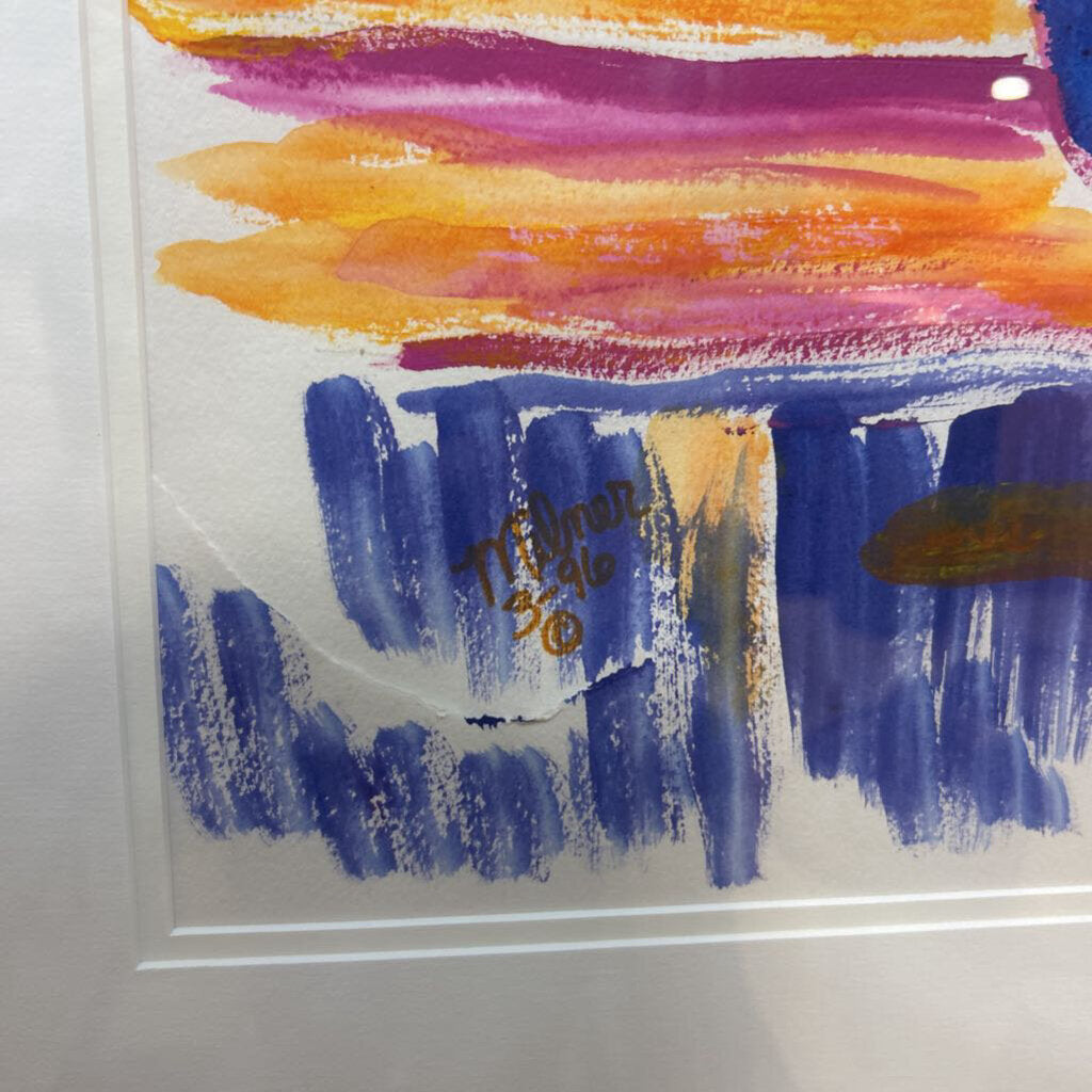 Milner 1986 Nude Watercolor
