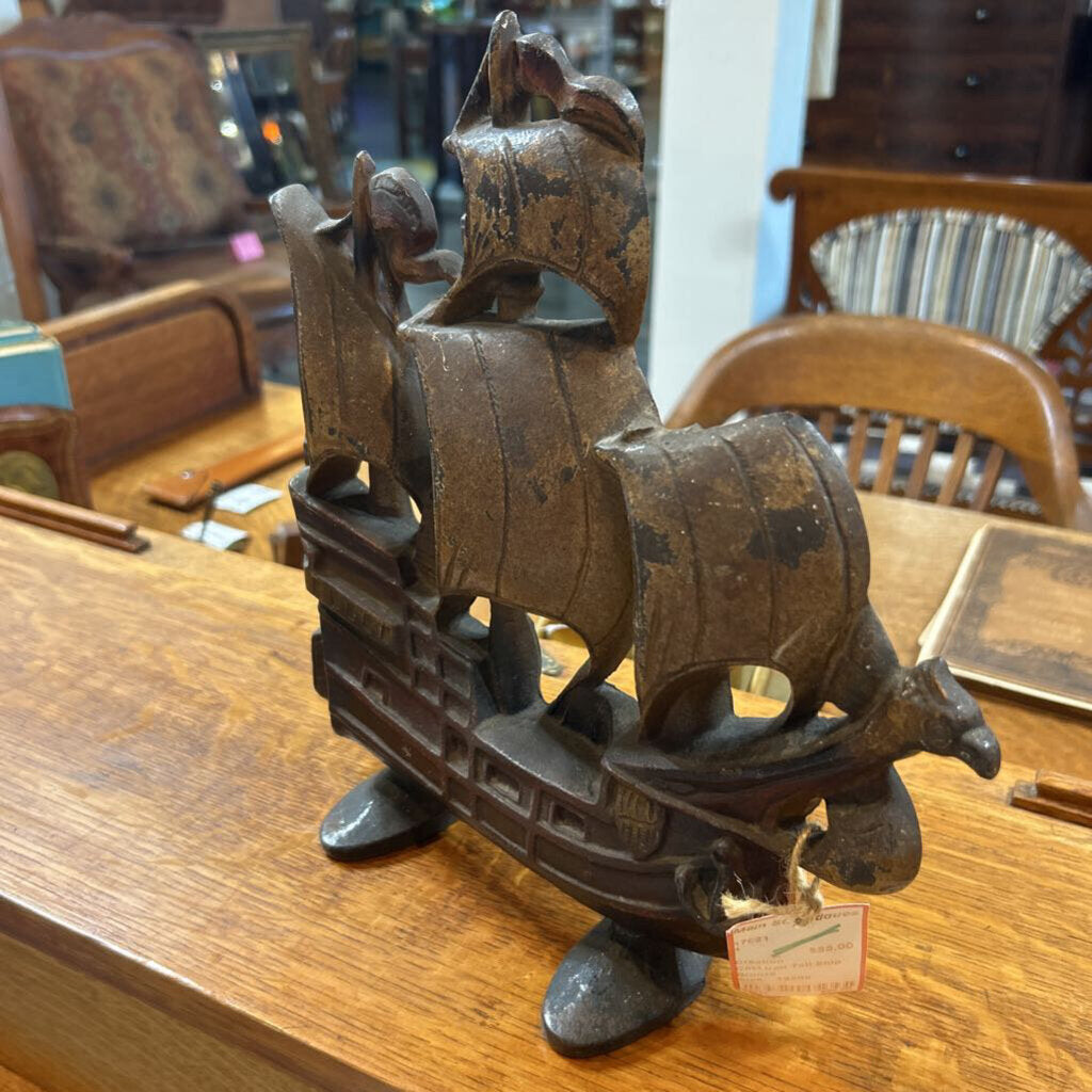 Creation Cast Iron Tall Ship