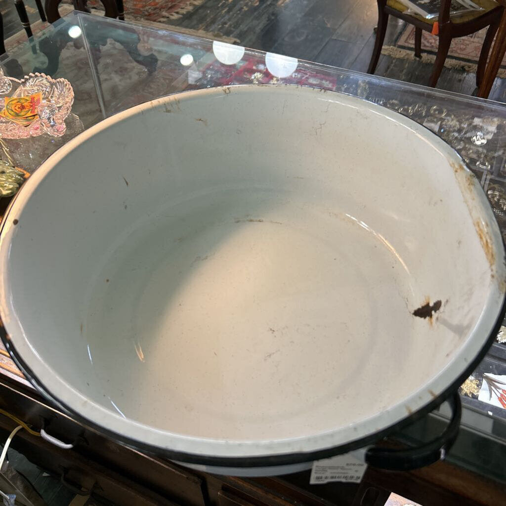 Enamelware Large Wash Basin