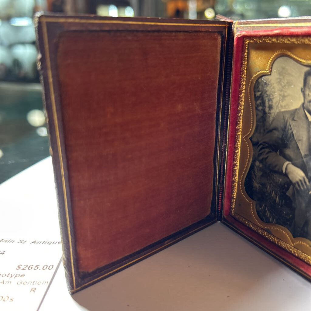 Daguerreotype Tintype Af. Am. Gentleman
