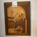 Inlaid Wood Wall Hanging