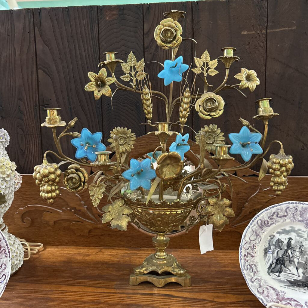 Tole Harvest Candleabra