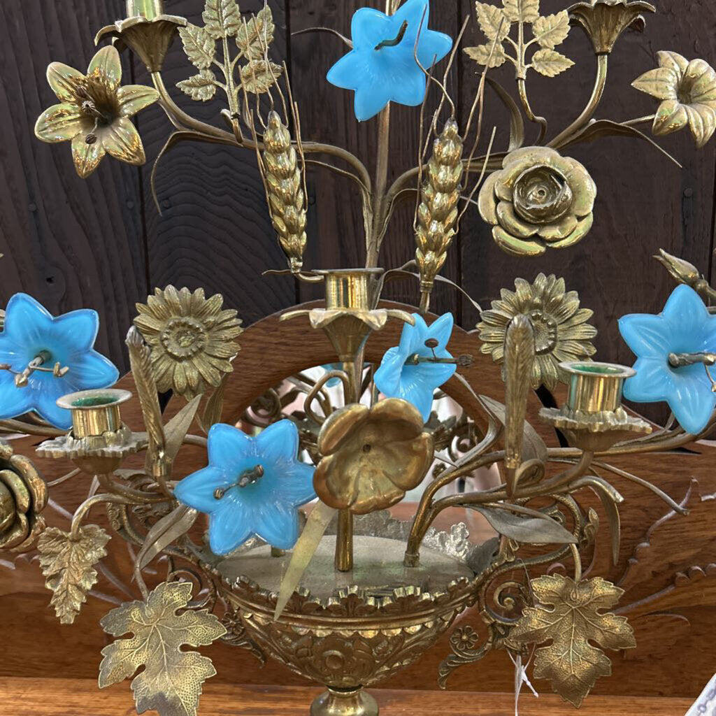 Tole Harvest Candleabra