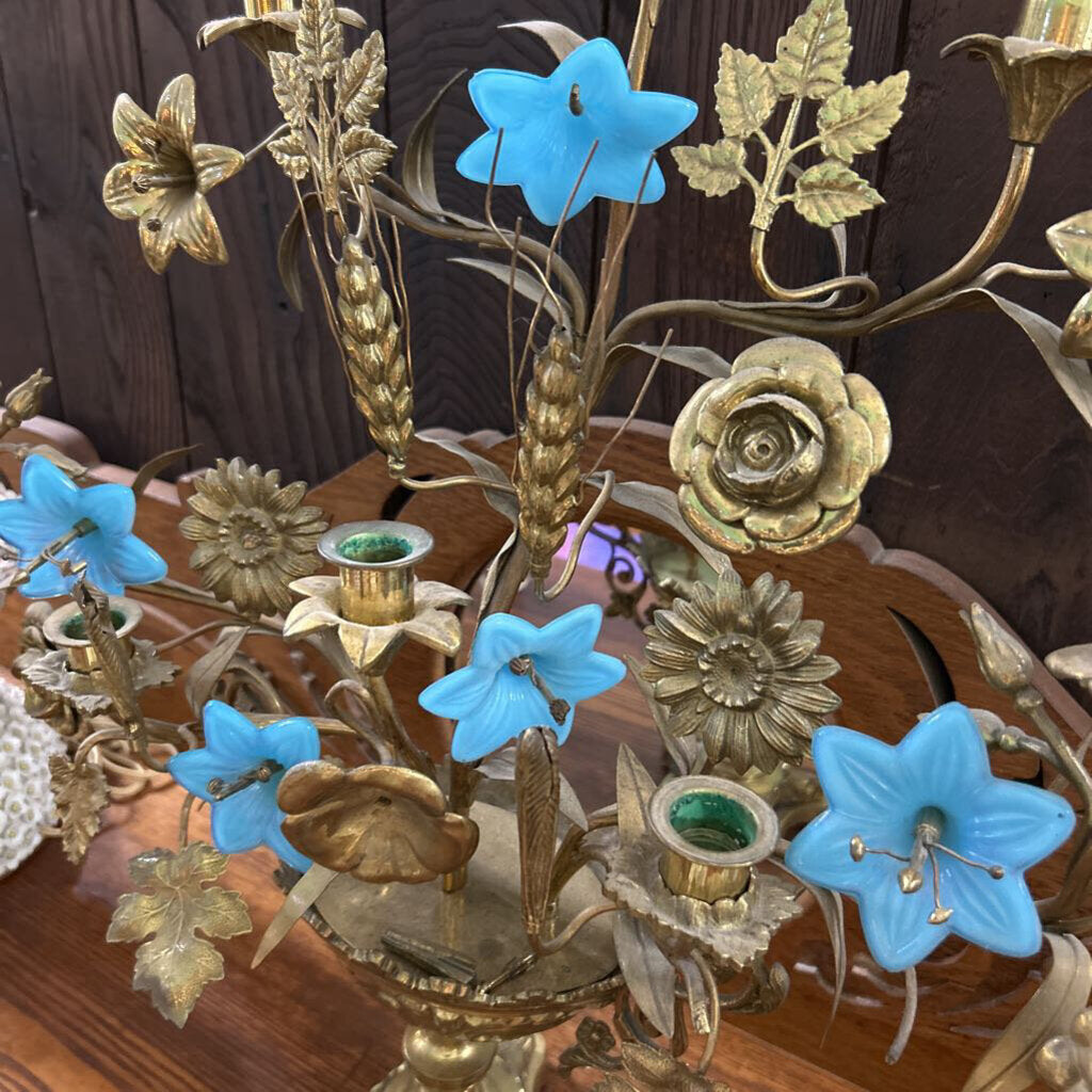 Tole Harvest Candleabra
