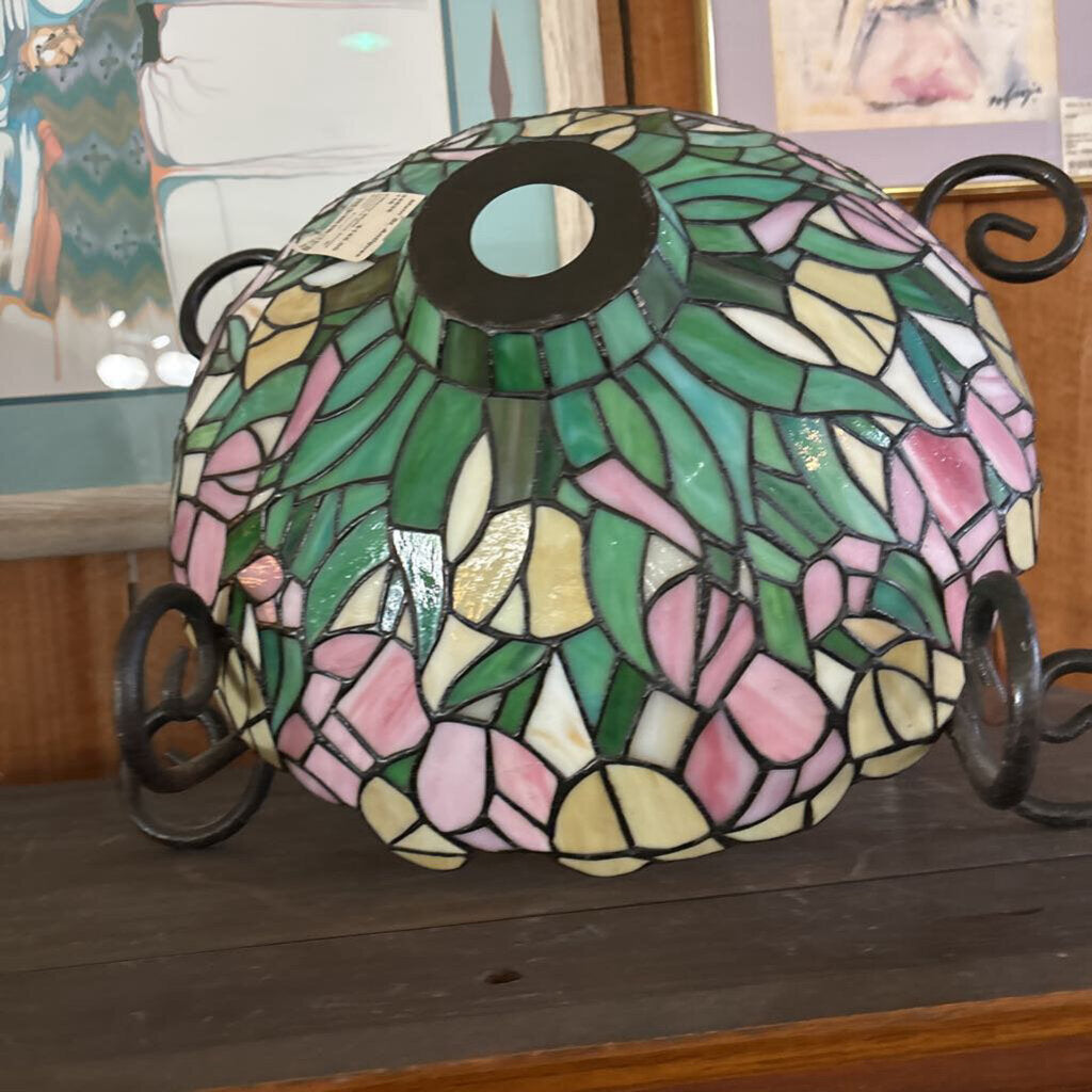 Tiffany Style Torchiere Glass Shade
