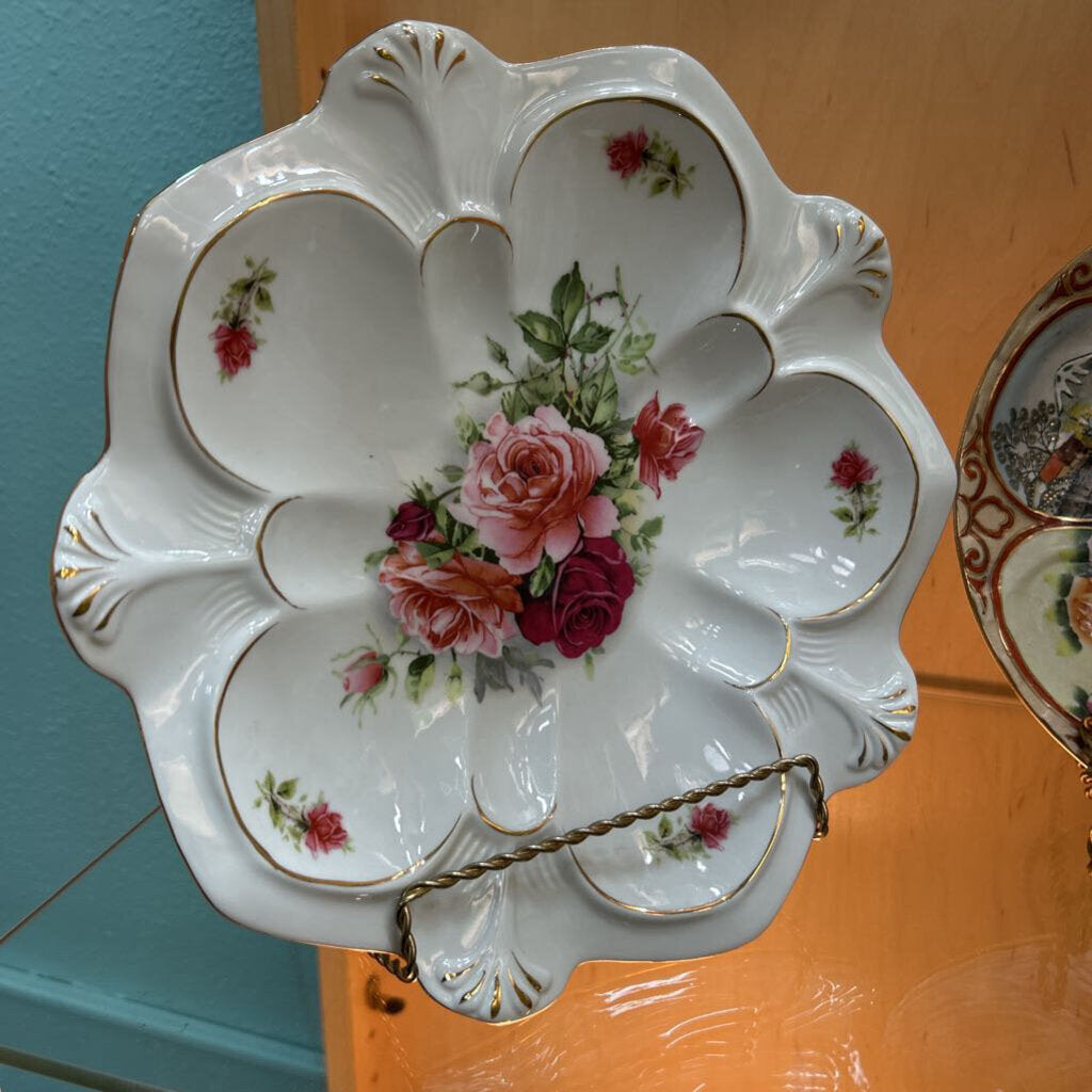 Limoges Oyster Plate