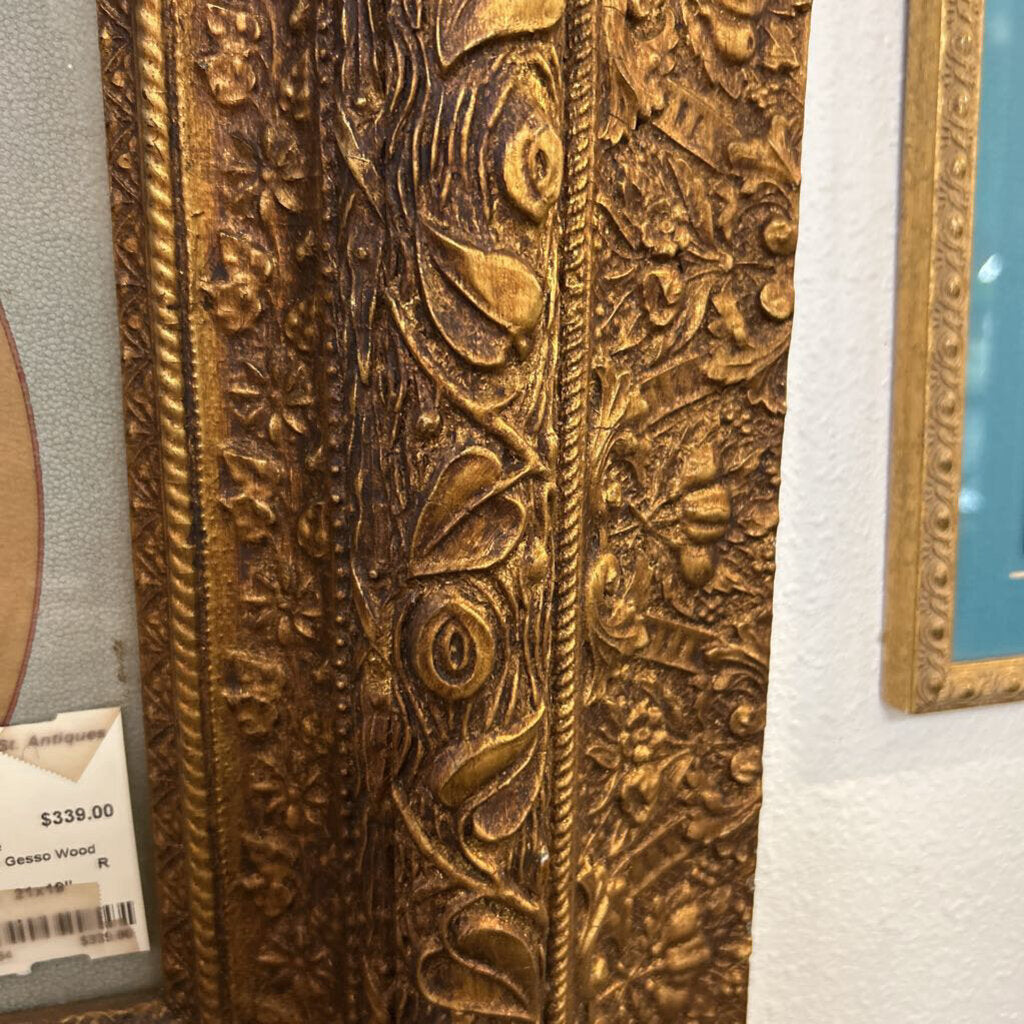 Frame Ornate Gesso Wood