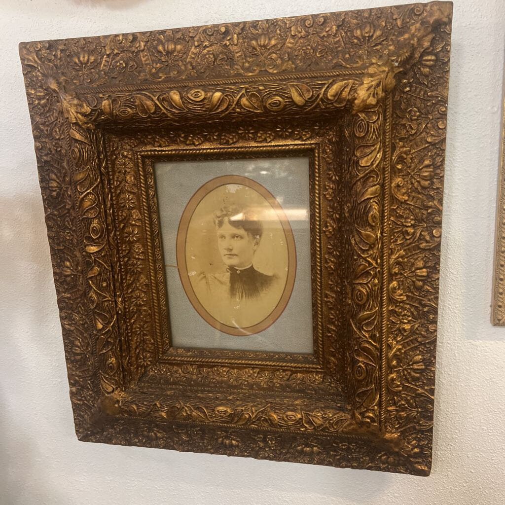 Frame Ornate Gesso Wood
