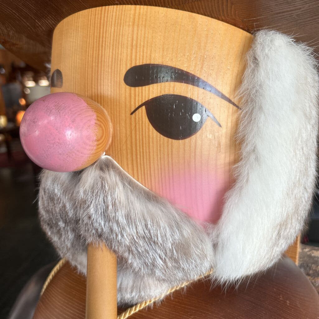 Erzgebirge The Wood Gatherer, Germany-Shop display smoker.