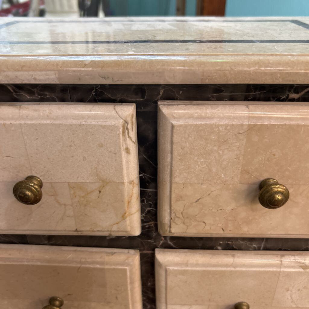 1980s Tessellated Marble