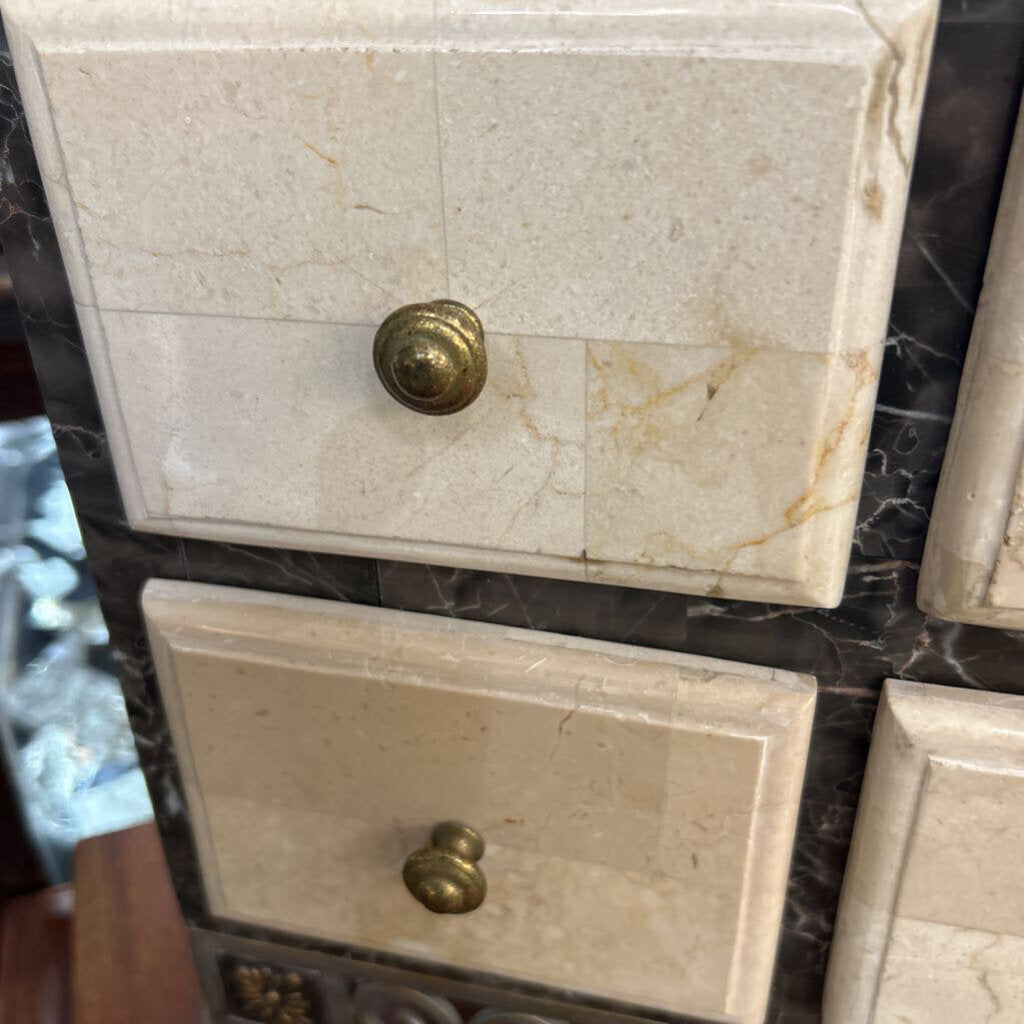 1980s Tessellated Marble