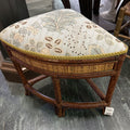 Bamboo Wedge Ottoman
