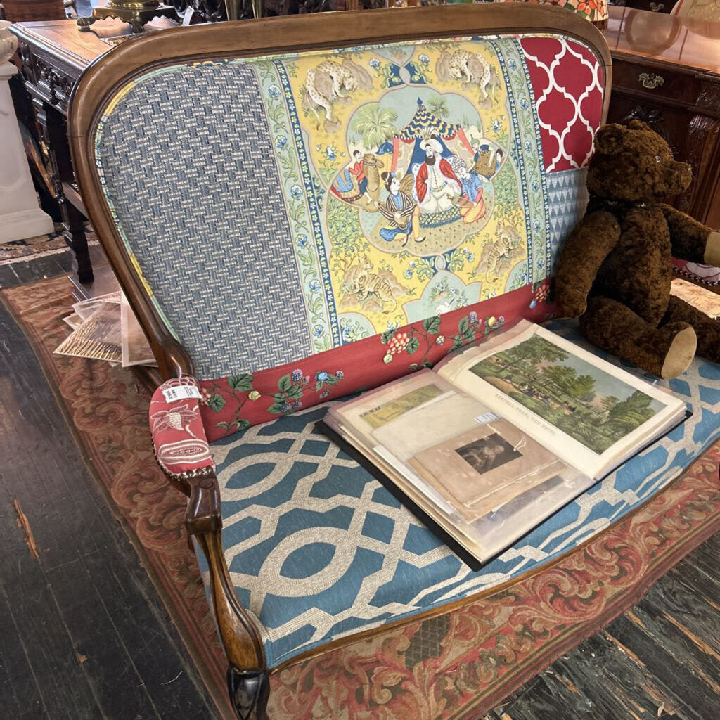 Cabriole Loveseat Sofa