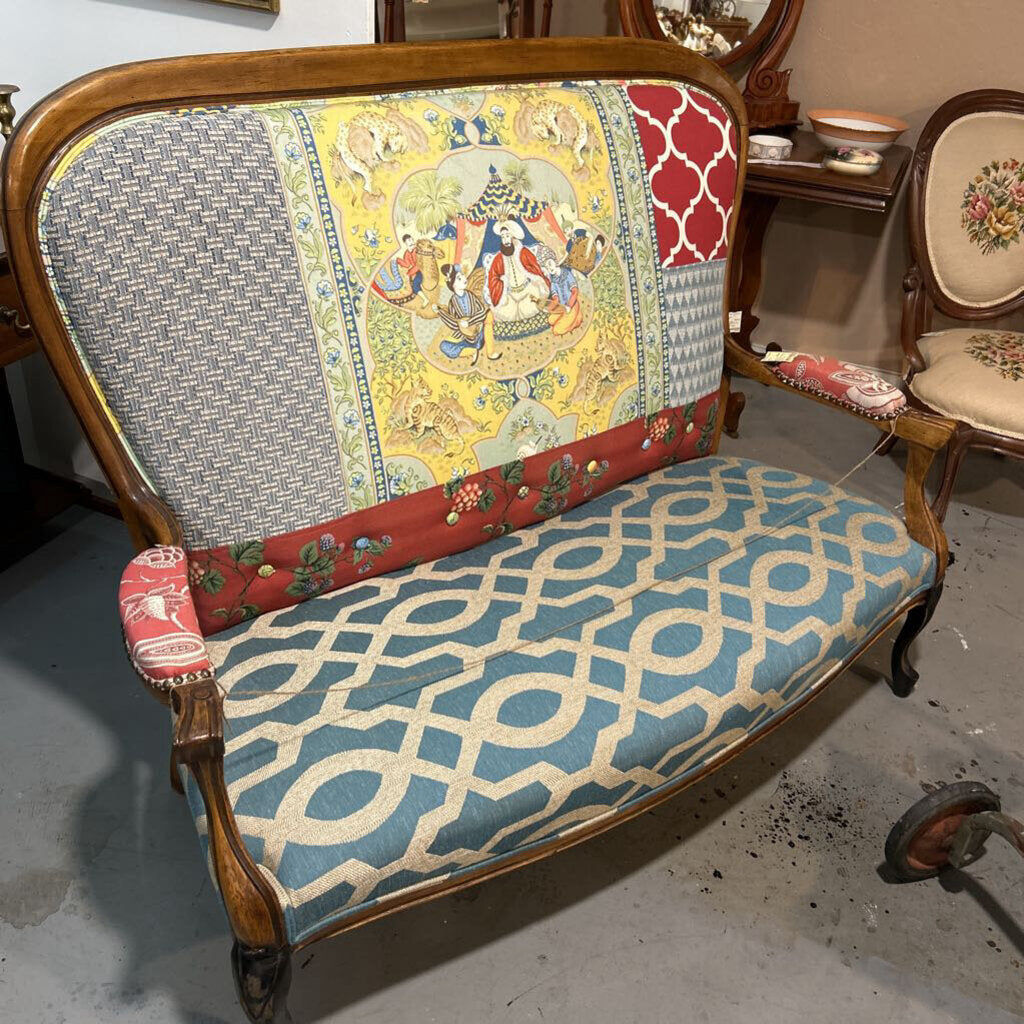 Cabriole Loveseat Sofa