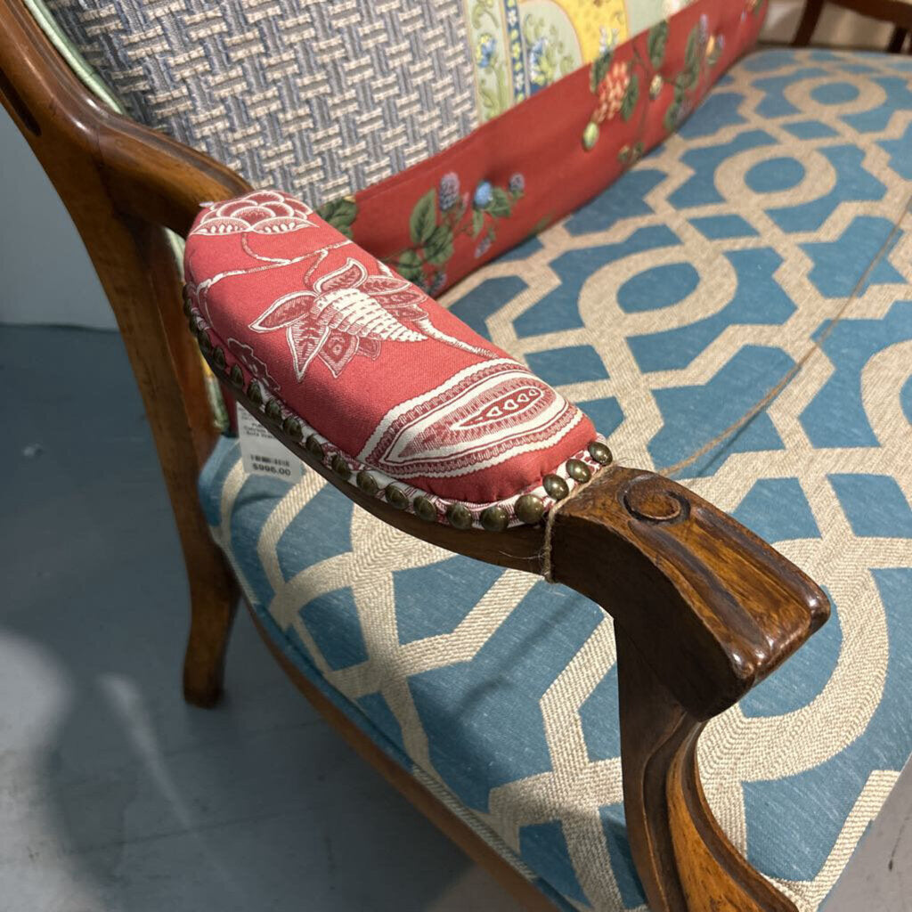 Cabriole Loveseat Sofa