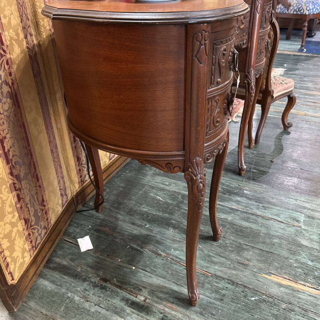 French Walnut Hand Carved