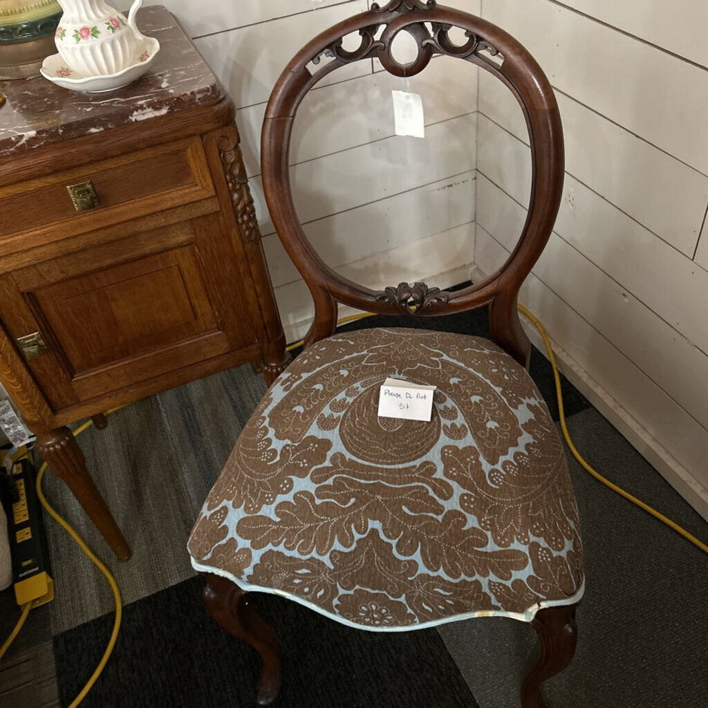 Victorian Balloon Back Chair