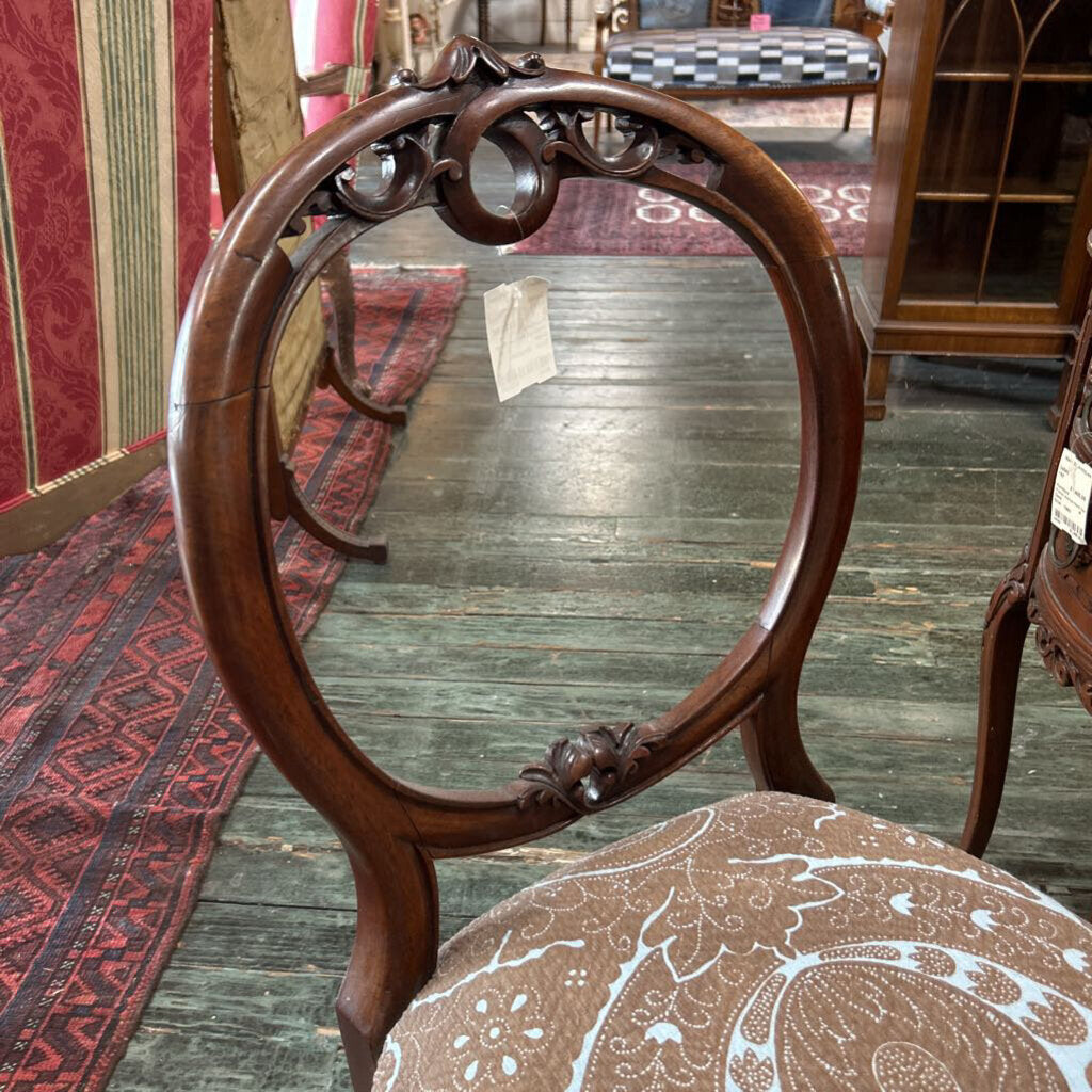 Victorian Balloon Back Chair