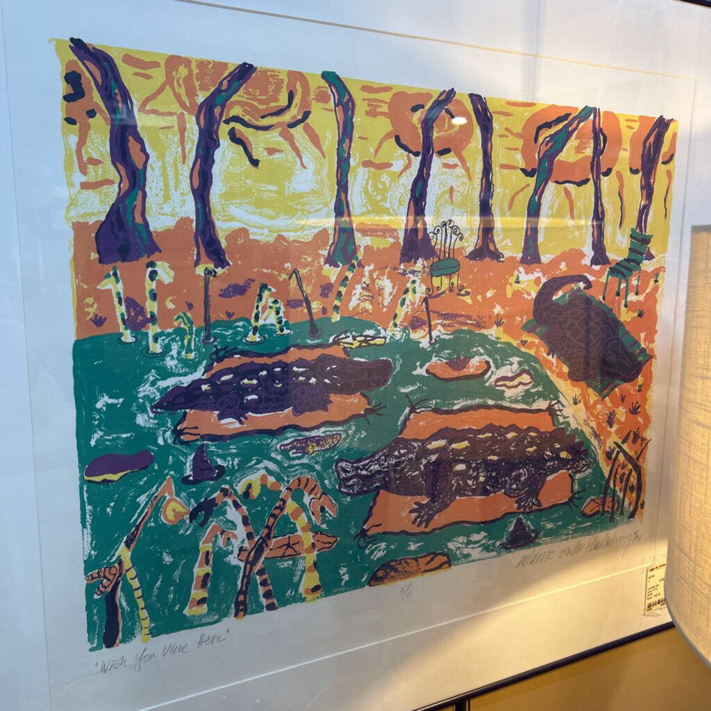 Limited Ed. Gator Print
