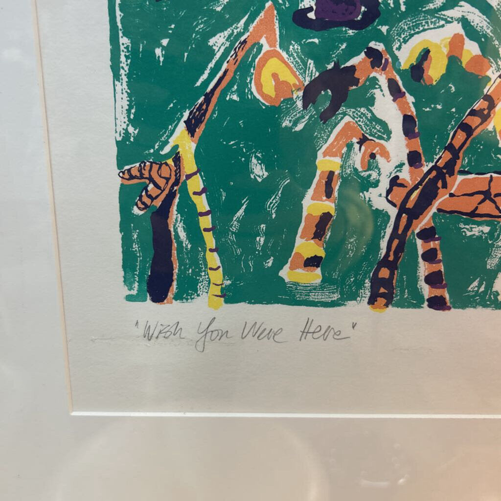 Limited Ed. Gator Print