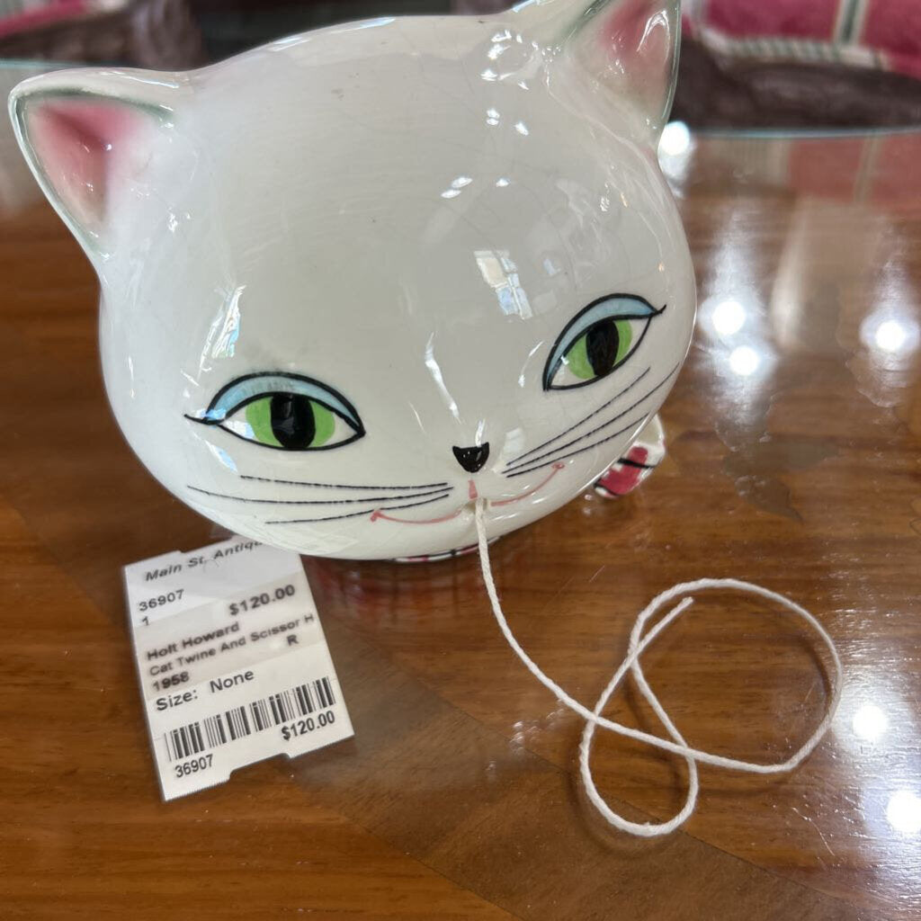Holt Howard Cat Twine And Scissor Holder C.1950s