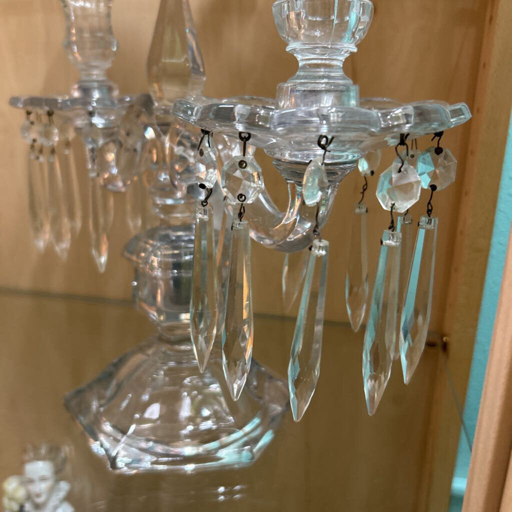 Crystal Candle Unsigned Baccarat