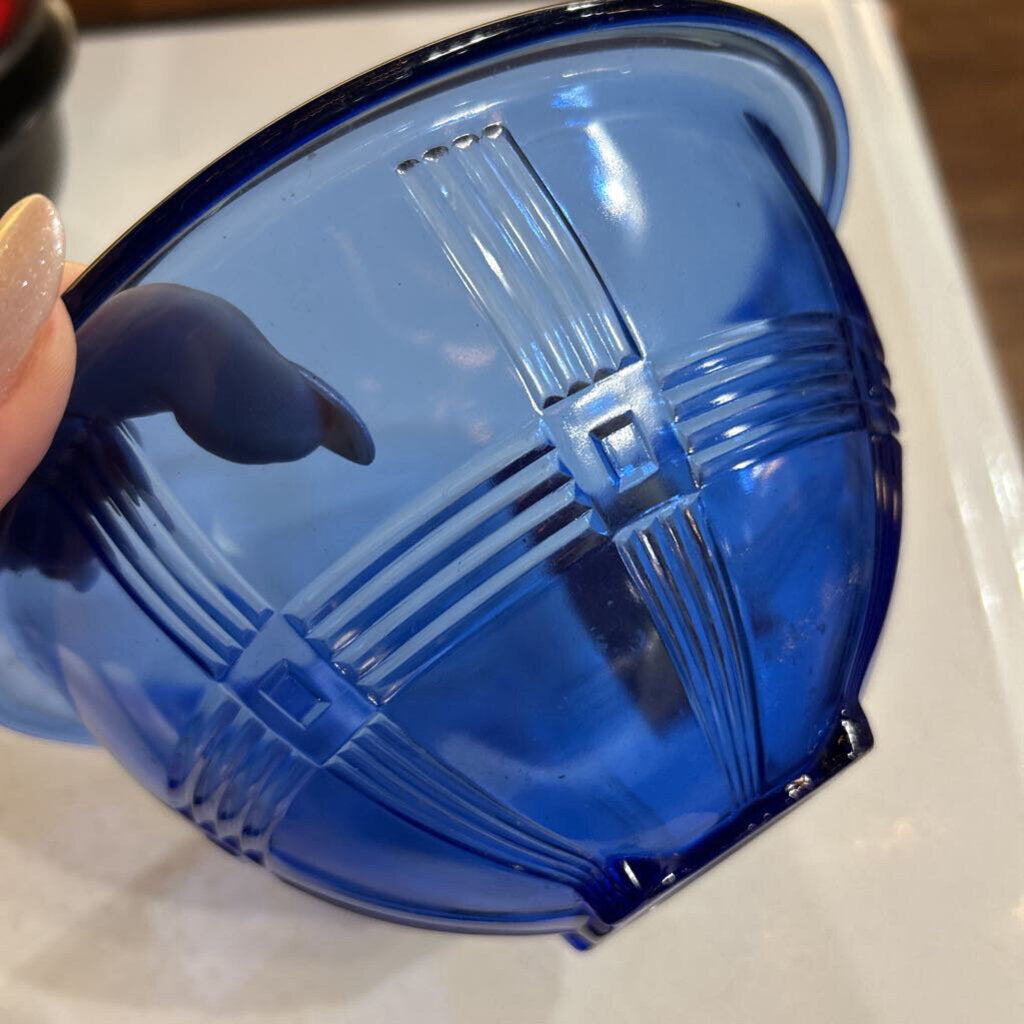Hazel Atlas Criss Cross Mixing Bowl