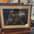 Japanese Woodblock Horses