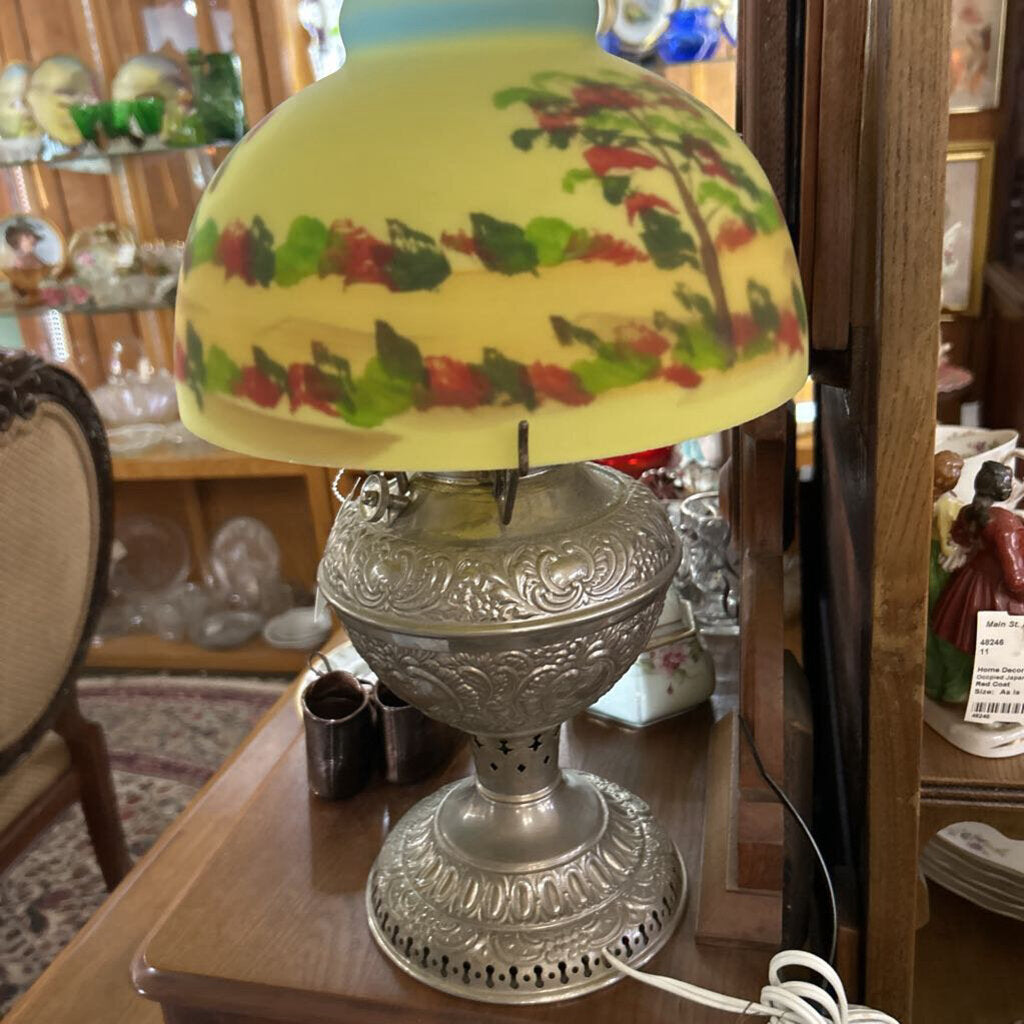 Reverse Painted Glass