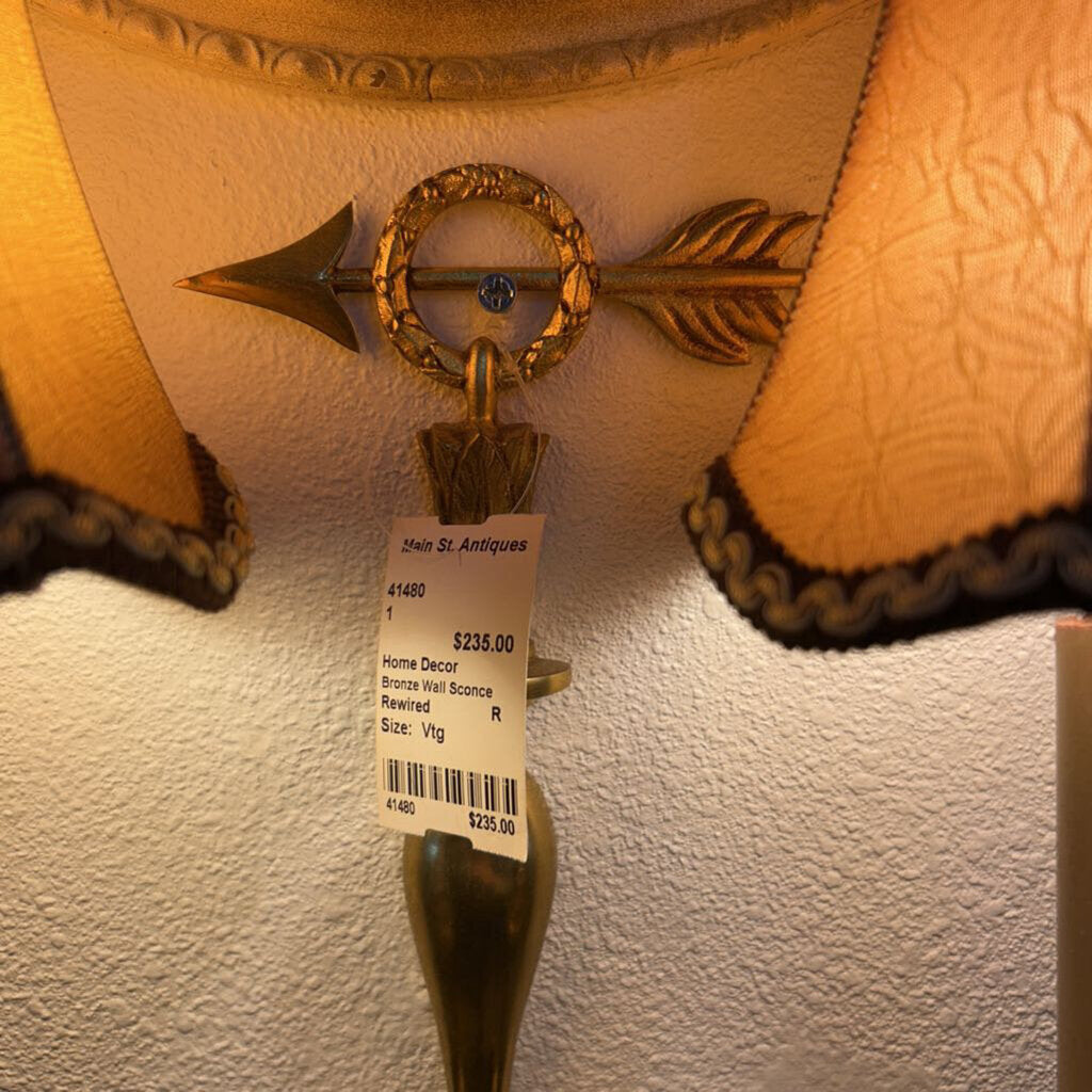 Bronze Wall Sconce