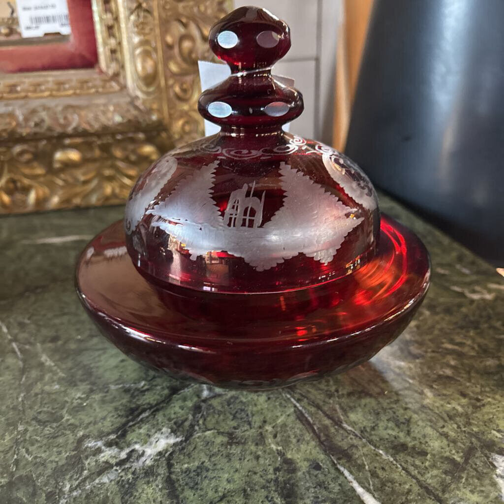Vtg Egermann Crystal