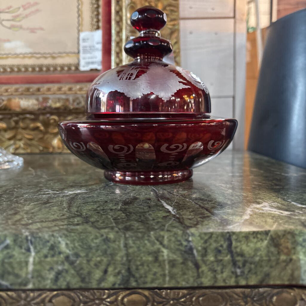 Vtg Egermann Crystal