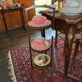 Edwardian Engli Oak 3 Tier Cake Stand