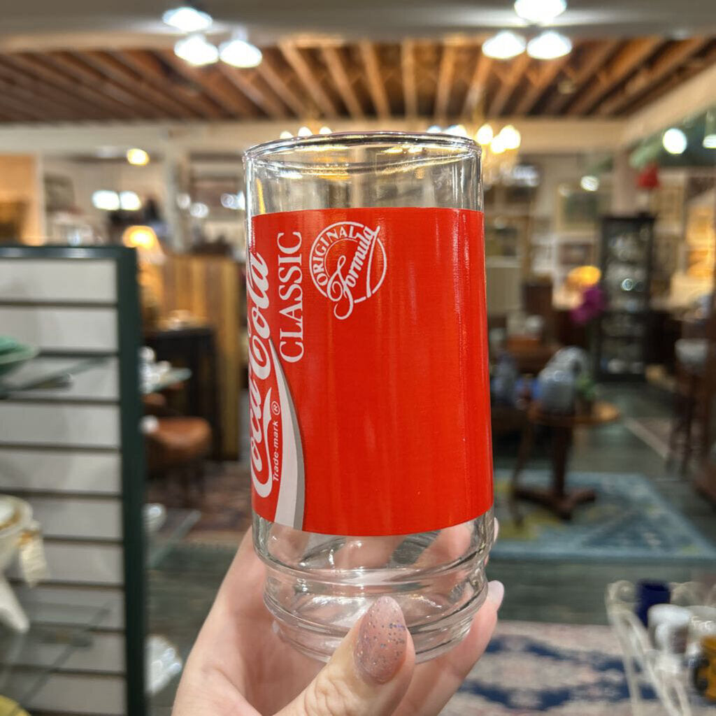 Coca Cola Classic Glass