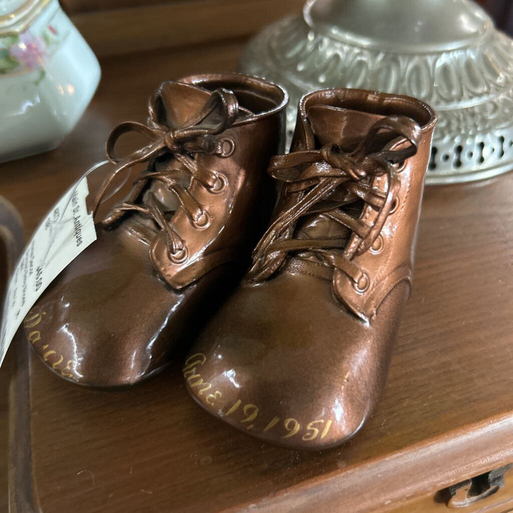 Bronzed Baby Shoes