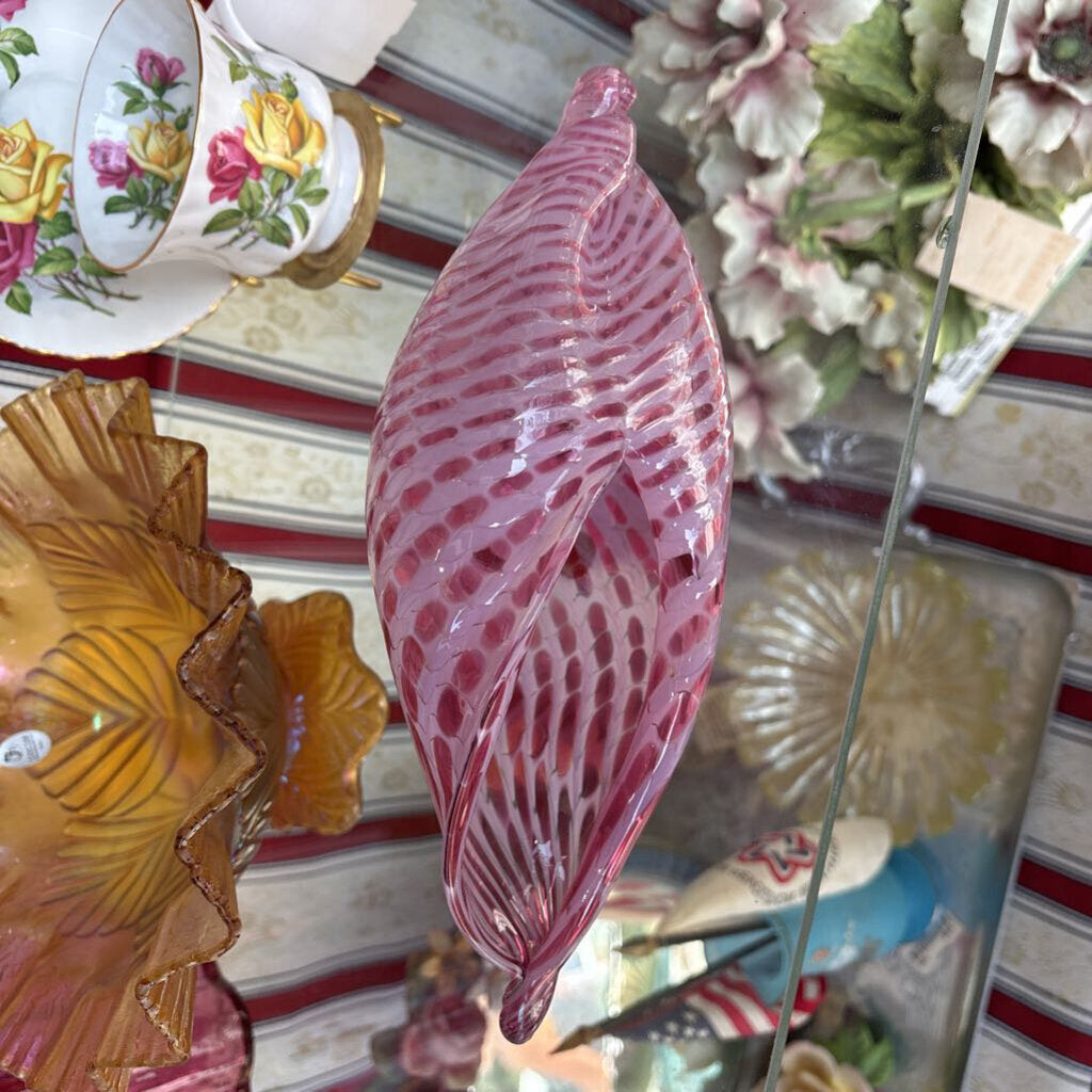 Art Glass Shell Diane Kelly; Hawaii- Sign