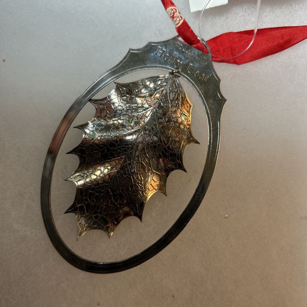 Holly Leaf Silverplate