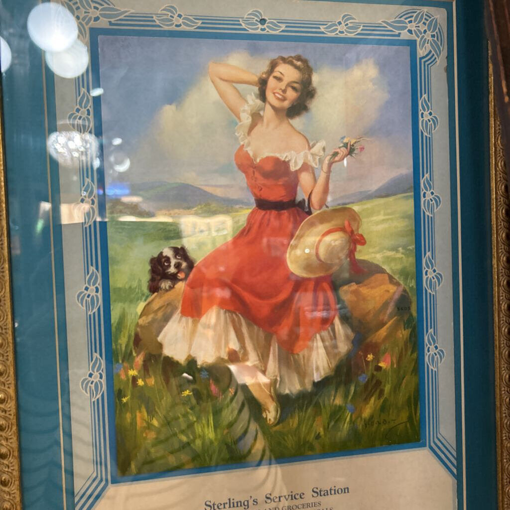 Advertisement Pin Up Calendar Advertisement