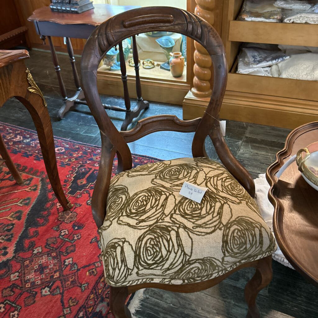 ballon back chairs (pair)