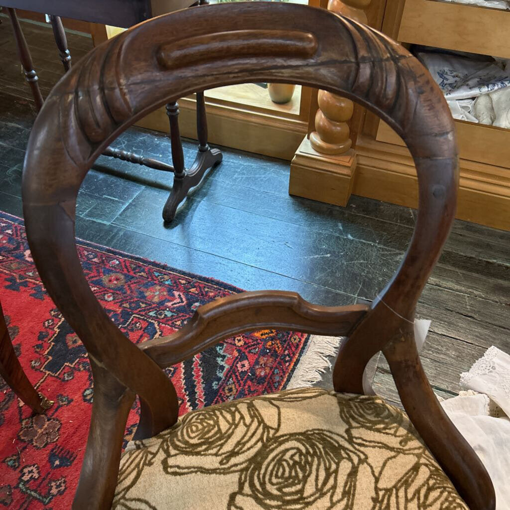 ballon back chairs (pair)