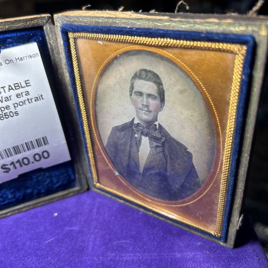 Civil War era ambrotype portrait