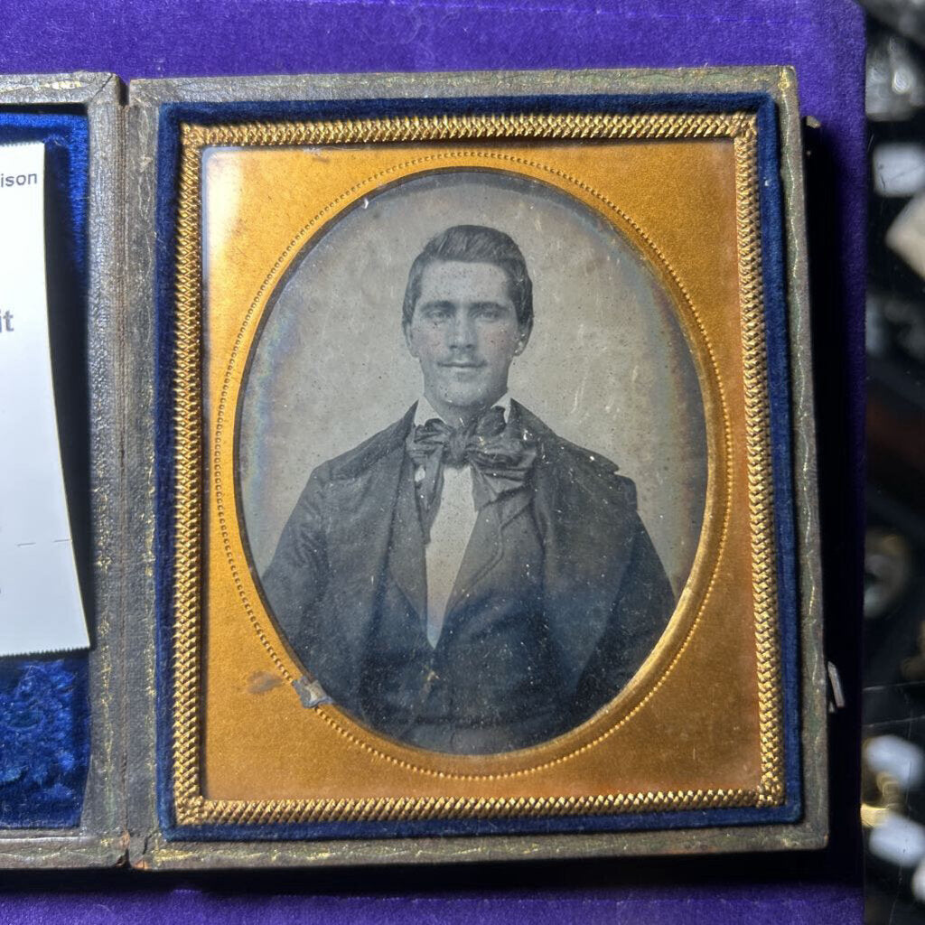 Civil War era ambrotype portrait