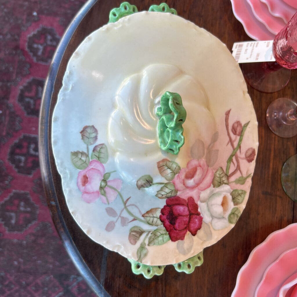 Versailles Covered Bowl Dish As Is