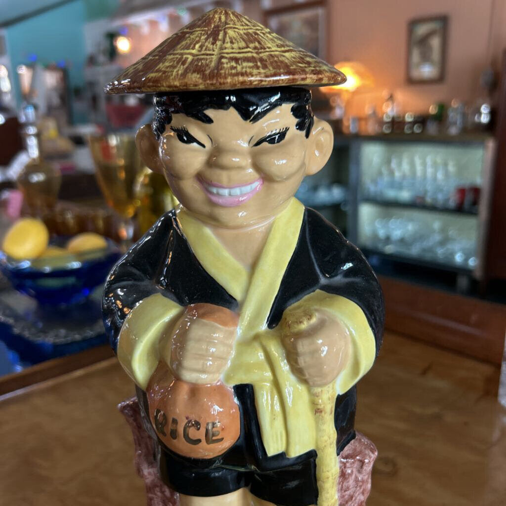 1970s Alberta Mold Novelty Liquor Decanter-Sake